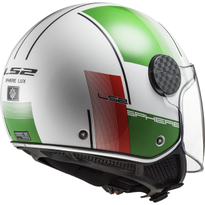 Casco jet LS2 Helmets OF558 SPHERE LUX Firm White Green Red - Micasco.es Casco jet LS2 Helmets OF558 SPHERE LUX Firm White Green Red - Micasco.es - Tu tienda de cascos de moto
