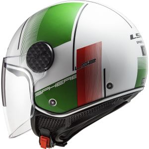 Casco jet LS2 Helmets OF558 SPHERE LUX Firm White Green Red - Micasco.es Casco jet LS2 Helmets OF558 SPHERE LUX Firm White Green Red - Micasco.es - Tu tienda de cascos de moto