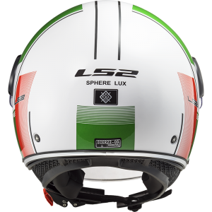 Casco jet LS2 Helmets OF558 SPHERE LUX Firm White Green Red - Micasco.es Casco jet LS2 Helmets OF558 SPHERE LUX Firm White Green Red - Micasco.es - Tu tienda de cascos de moto