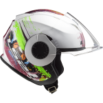 Casco jet LS2 Helmets OF570 VERSO Spring White-Pink - Micasco.es - Tu tienda de cascos de moto