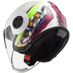 Casco jet LS2 Helmets OF570 VERSO Spring White-Pink - Micasco.es - Tu tienda de cascos de moto