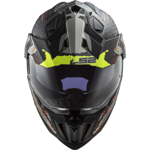 LS2 MX701 EXPLORER C Extend Matt HV Yellow 22.05 - Micasco.es - Tu tienda de cascos de moto