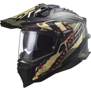 LS2 MX701 EXPLORER C Extend Matt Military Green 22.05 - Micasco.es - Tu tienda de cascos de moto