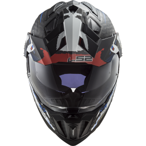 LS2 MX701 EXPLORER C Extend Matt Red 22.05 - Micasco.es - Tu tienda de cascos de moto