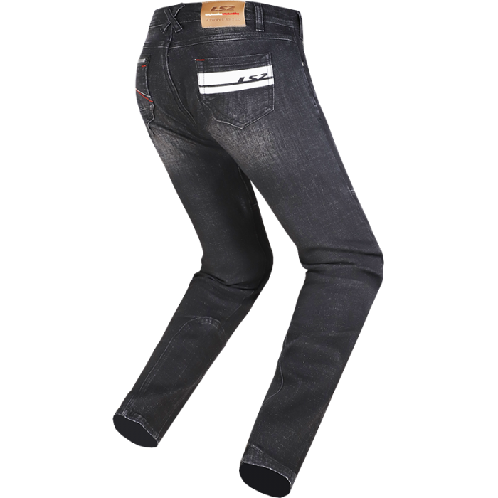 Pantalones jeans moto LS2 Dakota Black - Mujer - Micasco.es
