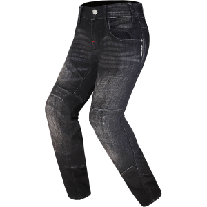 Pantalones jeans moto LS2 Dakota Black - Mujer